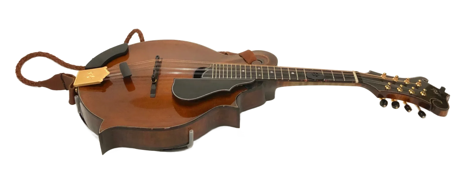 Handcrafted Rife mandolin with sunburst finish