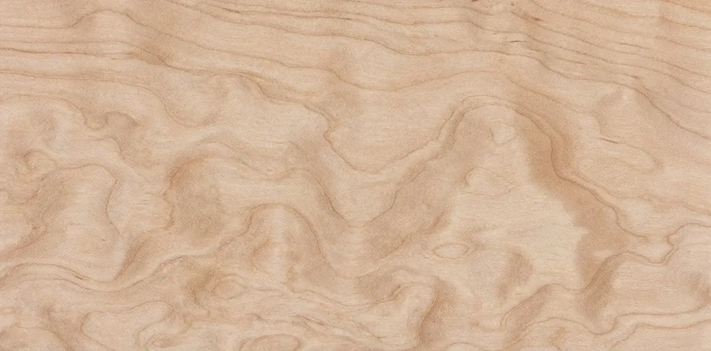 Quilted maple wood