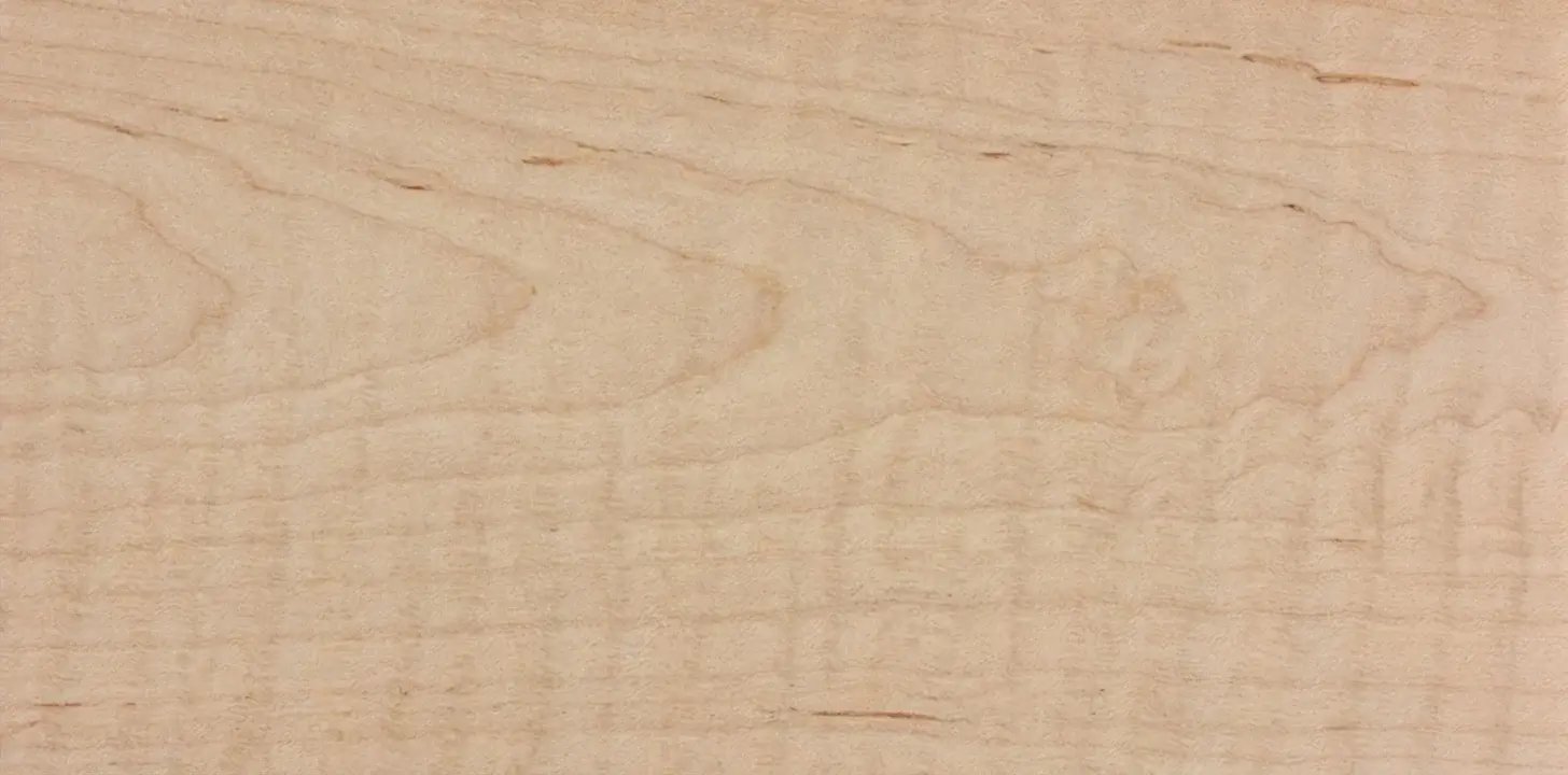 Curly maple wood